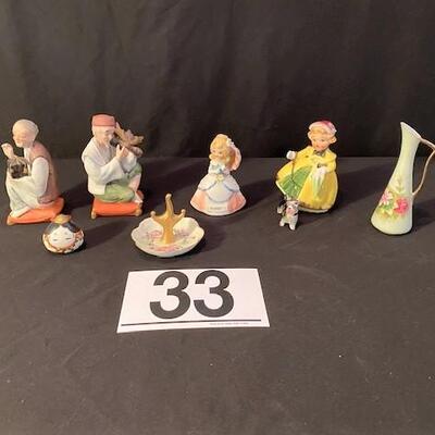 LOT#33LR1: Assorted Porcelain Lot #4