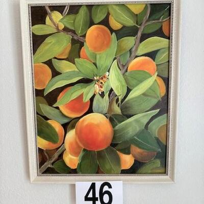LOT#46DR: Orange Study by Musselman