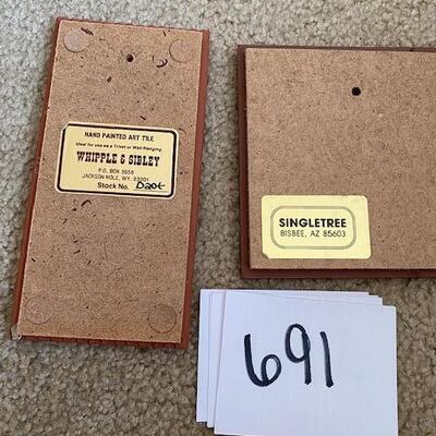 Lot 691 - Stoneware Trivets