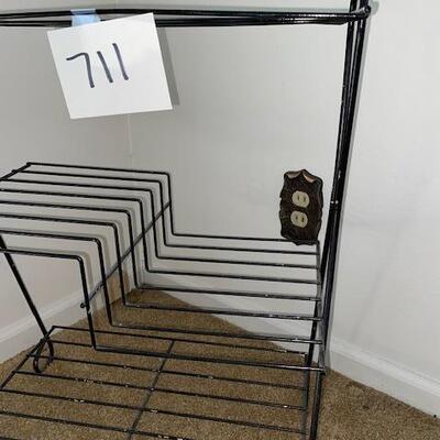 Lot 711 - Vintage Wire Shelf