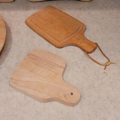 Lot 15: Vintage East Germany Lazy Susan and Cutting Boards