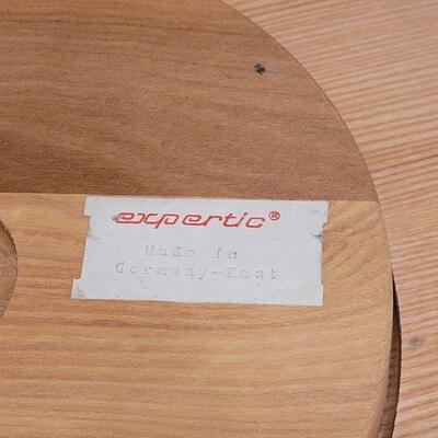 Lot 15: Vintage East Germany Lazy Susan and Cutting Boards