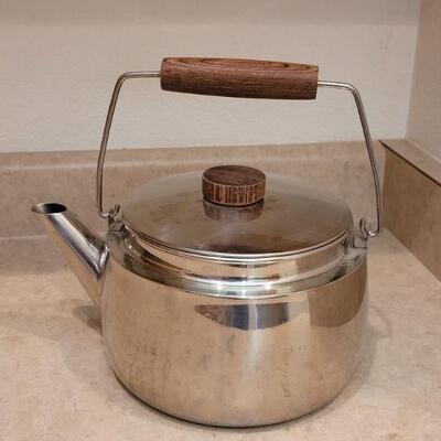 Lot 24:  Vintage Mid Century Modern Water Kettle