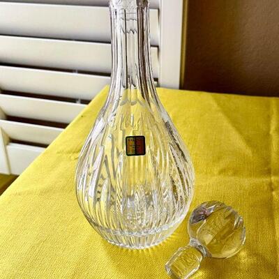 LOT 140  WATERFORD CRYSTAL DECANTER MARQUIS POLAND