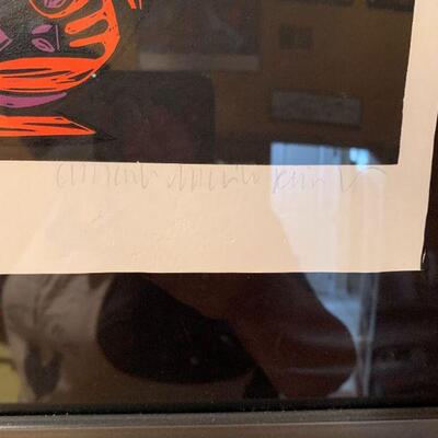 LOT 169  SERIGRAPH AMADO MAURILLIO PENA "TRES REGALOS" S/N