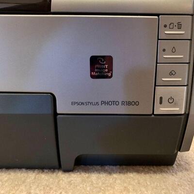 LOT 175  EPSON STYLUS PHOTO INKJET PRINTER R1800