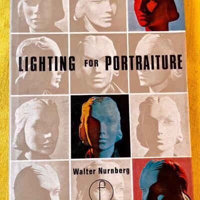 LOT 181 BOOK LIGHTING FOR PORTRAITURE REPRINT 