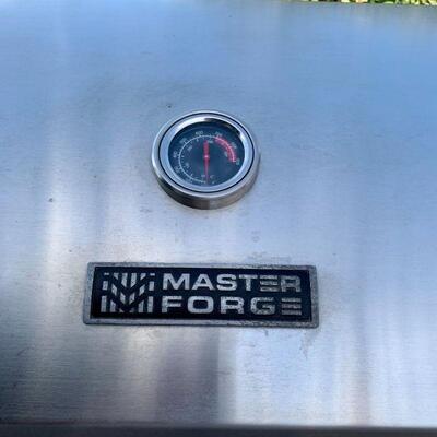 LOT 191  MASTER FORGE GAS BBQ GRILL 