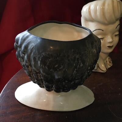 Collection of 5 Vintage Head Vase Planters. LOT 13 