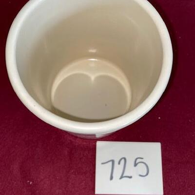 Lot 725- KU Stoneware Crock
