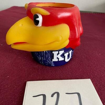 Lot 727 - KU Jayhawk  Koozie