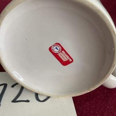 Lot 728 - KU Jayhawk Mug
