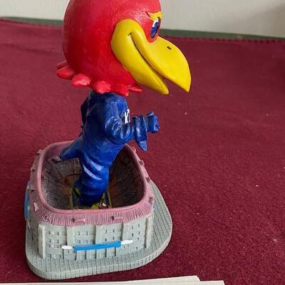 Lot 729 - KU Jayhawk Bobblehead
