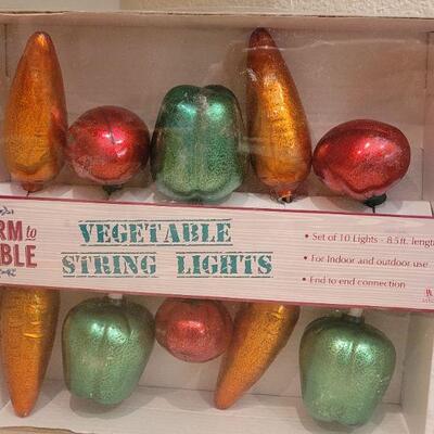 Lot 28: NEW (2) Boxes Vegetable String Light