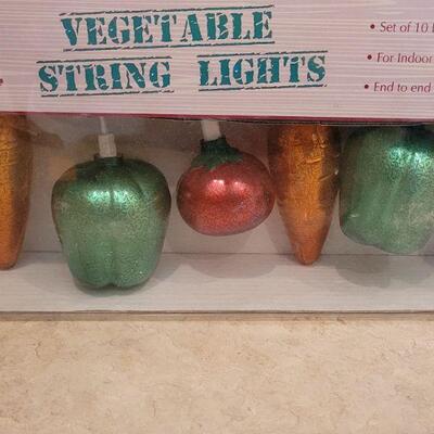 Lot 28: NEW (2) Boxes Vegetable String Light