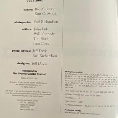 Lot 734 - Jayhawks Journey Book