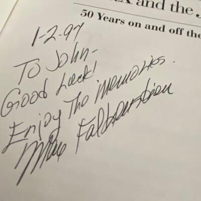 Lot 735 - Max and the Jayhawks, signed