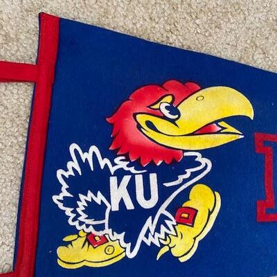 Lot 740 - Kansas University Pennant