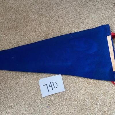 Lot 740 - Kansas University Pennant