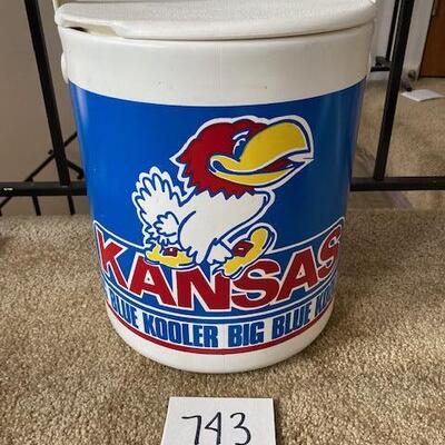 Lot 743 - Kansas University Big Blue Kooler