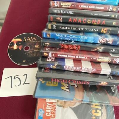 Lot 752 - DVDs