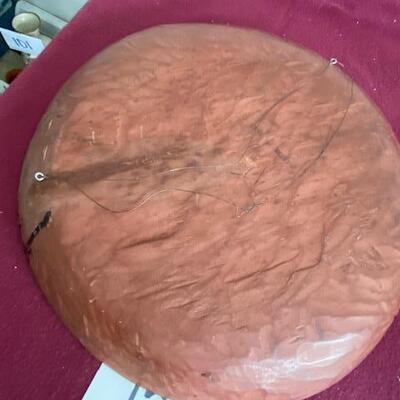 Lot 753 - Wooden Hand Painted Platter