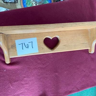 Lot 767 - Oak Shelf