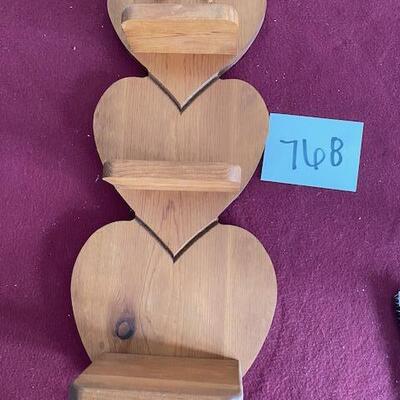 Lot 767- Pine Heart Shelf