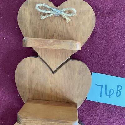 Lot 767- Pine Heart Shelf
