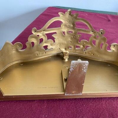 Lot 770 - Resin Gold Shelf. 
