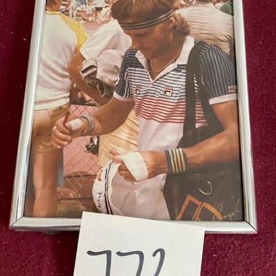 Lot 772 -  Photo of Bjorn Borg