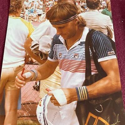 Lot 772 -  Photo of Bjorn Borg