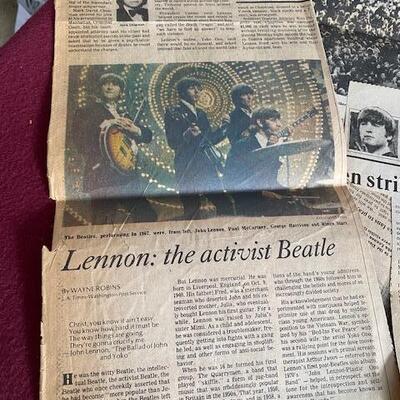 Lot 775 - John Lennon Memorabilia