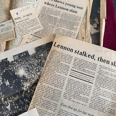 Lot 775 - John Lennon Memorabilia