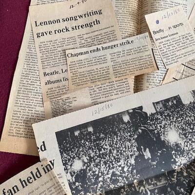 Lot 775 - John Lennon Memorabilia