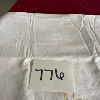 Lot 776 -Vintage Embroidered Pillowcases