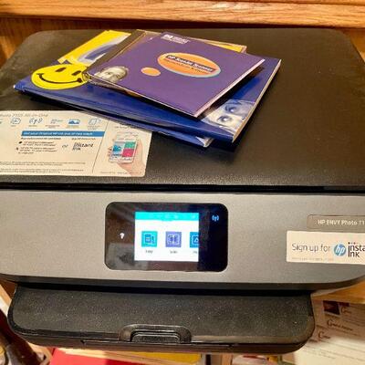 LOT 201  HP ENVY PHOTO 7155 PRINTER ALL IN ONE WIRELESS 