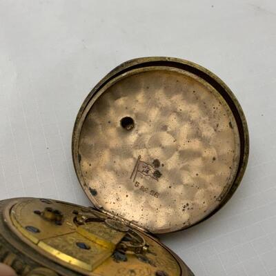 -5- WALTHAM | Double Hunter Pocket Watch | 7j | 1857 | Parts