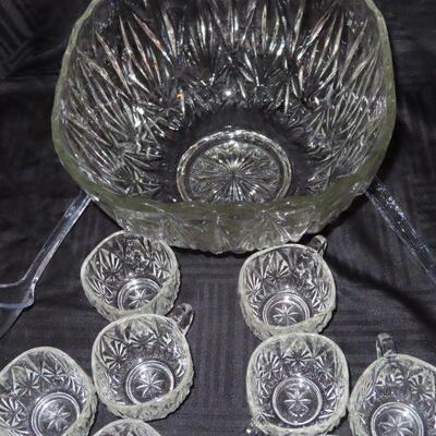 Crystal Punch bowl