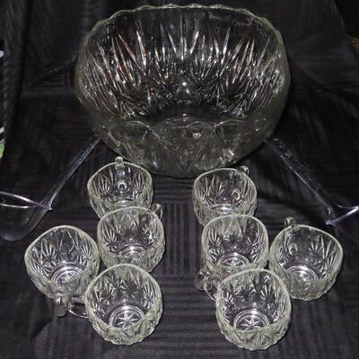 Crystal Punch bowl