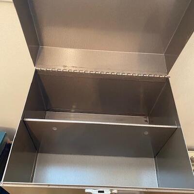 Lot 789 - Vintage Office Cabinet