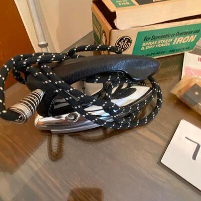 Lot 794 - Vintage Iron and Over the door hangers