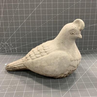 Cement Bird (Yard Decor)