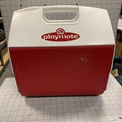 Red Playmate Cooler / Lunchbox