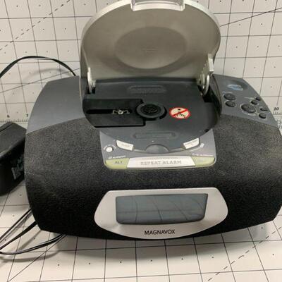 Magnavox CD Player/Radio/Alarm
