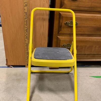 Cute yellow stool