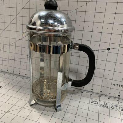French Press with Strainer Lid