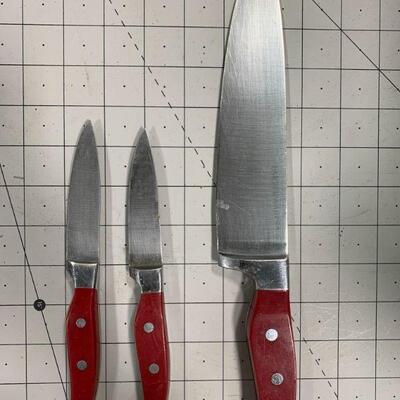 3 Farberware Knives