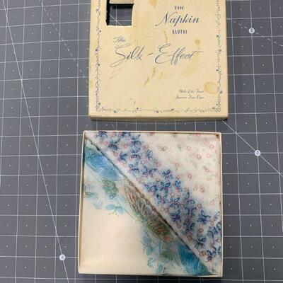 Japanese Silk effect napkins