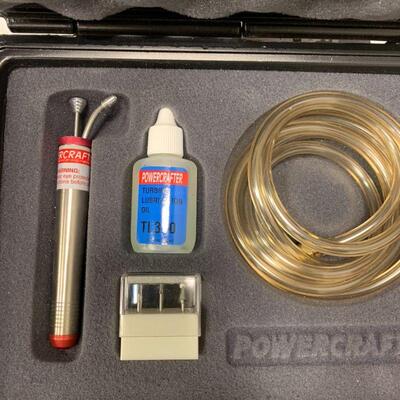 Powercrafter Air Turbine Tool that cuts, engraves, and carves any surface